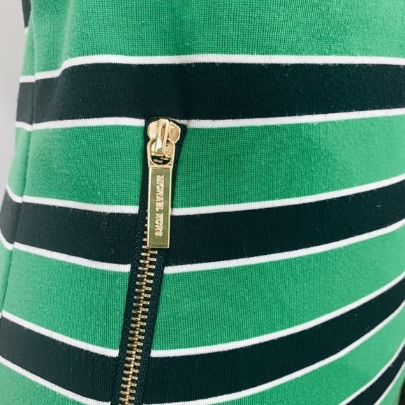 Michael Kors Striped Green Mini Dress XSmall - Picture 5 of 5